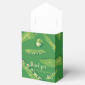 Zoete erwt baby shower thema Favor Box Bedankdoosjes (Geopend)