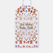 Zoete Feestdagen Aangepast Cadeaulabel (Achterkant)