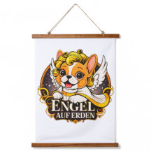 Zoete Franse puppy als een Christuskind