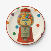Zoete Gumball Snoepjes Kinderverjaardagsfeestje