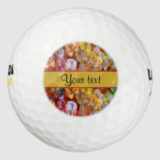 Zoete Gummi Beren Golfballen