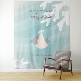 Zoete Haaienbaby Wandkleed