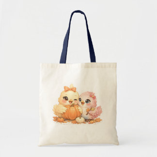 Zoete Halloween Vogels Pompoen Canvas Tas