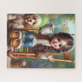 Zoete hart puzzel (Horizontaal)