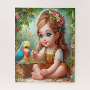 Zoete hart puzzel legpuzzel