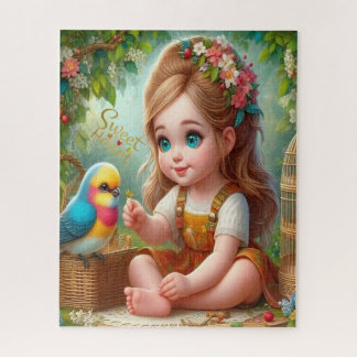 Zoete hart puzzel legpuzzel