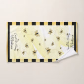 Zoete honingbadhanddoekset bad handdoek (Handdoek)