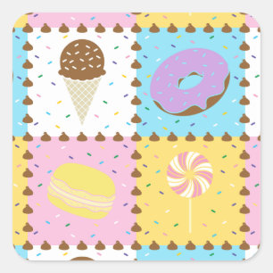 Zoete hunkeren naar Sticker