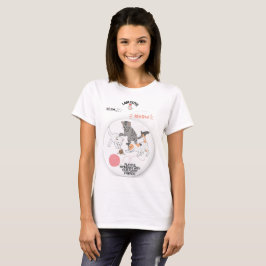 Zoete Kat T-Shirt | Cute Kitty Tee voor Kat Liefhe