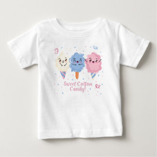 Zoete katoenhoudende Snoep Baby T-Shirt