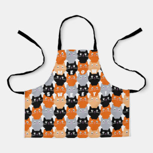 Zoete katten schort