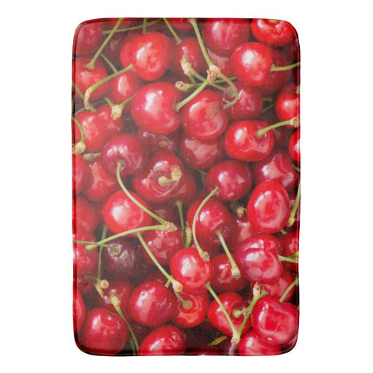 Zoete kers badmat (Voorkant Verticaal)