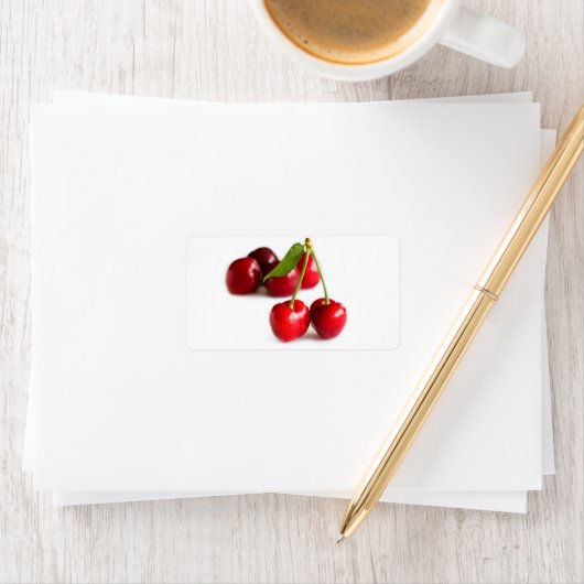 Zoete kers etiket (Insitu)