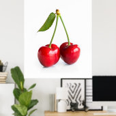 Zoete kers poster (Thuiskantoor)