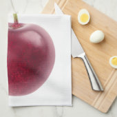 Zoete kers theedoek (Quarter Fold)
