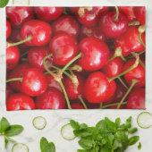 Zoete kers theedoek (Gevouwen)
