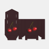 Zoete kersen bedankdoosjes (Uitgevouwen)