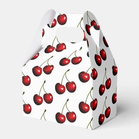 Zoete kersen, vers bedankdoosjes (Voorkant Zijde)
