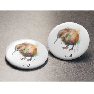 Zoete Kiwi, op maat gemaakt Button Flesopener