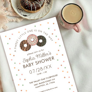 Zoete Kleine Lieve Brunch Baby Shower Uitnodiging