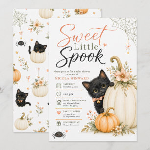 Zoete Kleine Spook Baby Shower Kaart