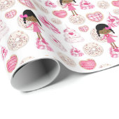 Zoete kleine Valentijnsdag ompakken papier (Rol Hoek)