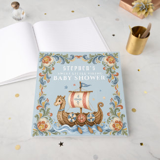 Zoete Kleine Viking Baby Shower Gastenboek