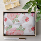 Zoete koekjes en rozen in de waterverf tissuepapier (Geschenk)