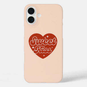 Zoete Kus iPhone 16 Plus Hoesje