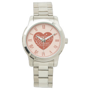 Zoete Kus Horloge