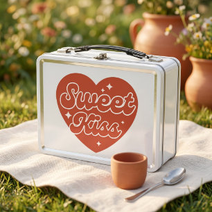Zoete Kus Metal Lunch Box