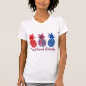 Zoete Land van de Vrijheid Ananas T-shirt (Voorkant)