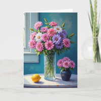 Zoete Lichtgevende Bloemen Kaart
