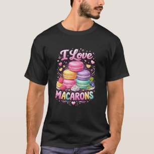 Zoete Liefde Macarons T-shirt