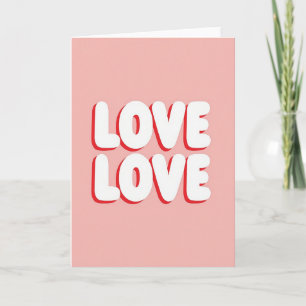 Zoete Liefde Pop Art Kaart