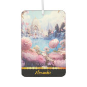 Zoete luchtverfrisser in bloemenparadijs (Voorkant)