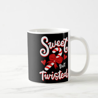 Zoete Maar Verdraaide Grappige Kerst Kerststok Ker Koffiemok