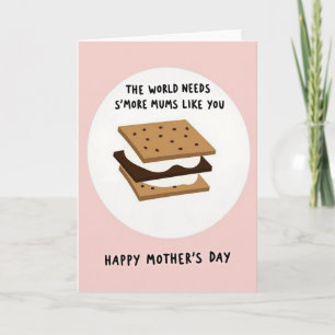 Zoete Moeders S'mores Createkaart Kaart