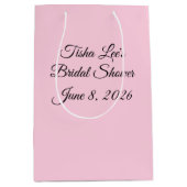 Zoete & Mooie Roze Bruidsdouche: Medium Cadeauzakje (Voorkant)