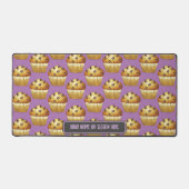 Zoete Muffins met Choc Chips - Eigen Naam of Sloga Bureaumat (Voorkant)