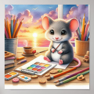 Zoete Muis Poster