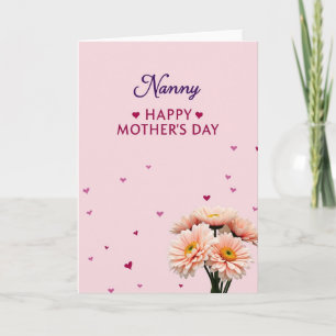 Zoete Nanny Moederdag kaart