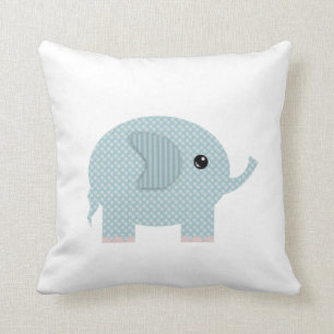 Zoete Olifanten Babykamer Decor Kussen