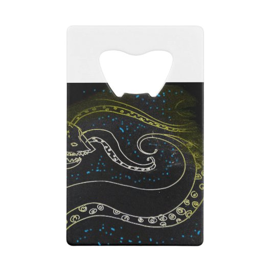 Zoete ontsnapping kredietkaart flessenopener (Voorkant)