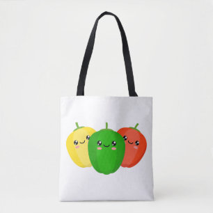 Zoete paprika's draagtas