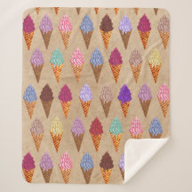 Zoete Pastel Waterverf Ijsje Meisjes Babykamer