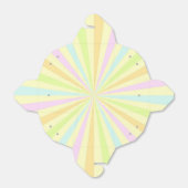 Zoete pastels draaiende wiel barst uit bedankdoosjes (Uitgevouwen)