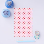 Zoete patroon van rode harten op roze. flyer (Enkel)