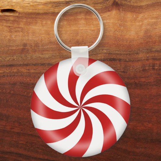 Zoete pepermunt Snoep Sleutelhanger (Voorkant)