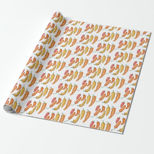 Zoete Pepers Cadeaupapier (Uitgerold)